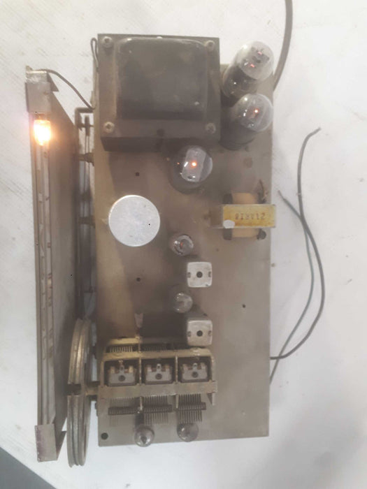 Vintage Sparton Phono Radio Base & Face Plate (In Pieces)For Parts Model 1010