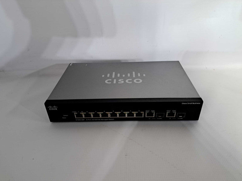 Cisco SF302-08P 8-Port 10/100 POE Managed Switch )