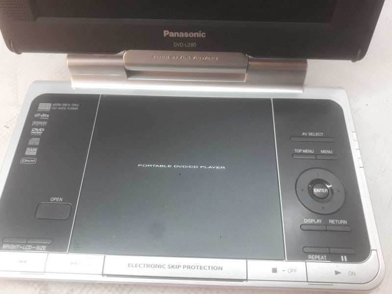 Panasonic Portable DVD Player model DVD-LS80
