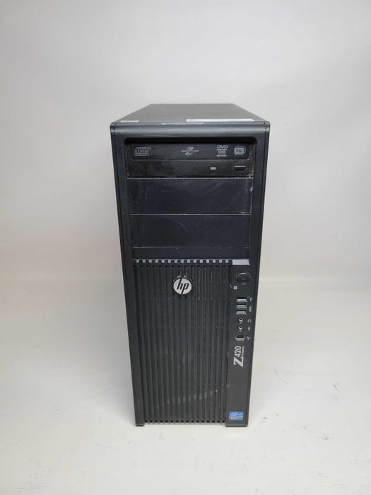 HP Z420 - Intel Xeon E5-1620 @ 3.50GHz - 16GB DDR3-1333 - NO HDD/NO OS