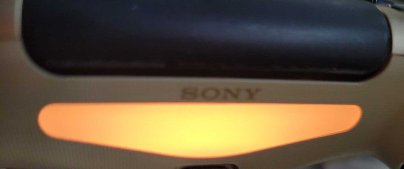 Sony Dualshock 4 Wireless Controller PS4 For parts Gold (AS-IS)