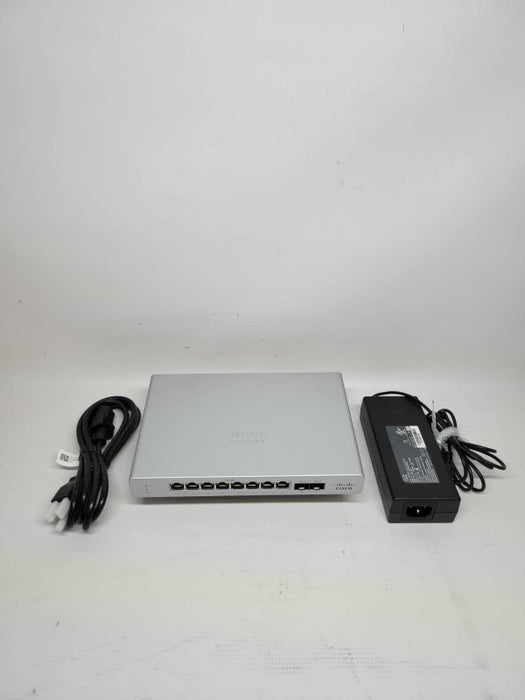 Cisco Meraki MS120-8LP PoE Switch with Power Adapter(UNCLAIMED)