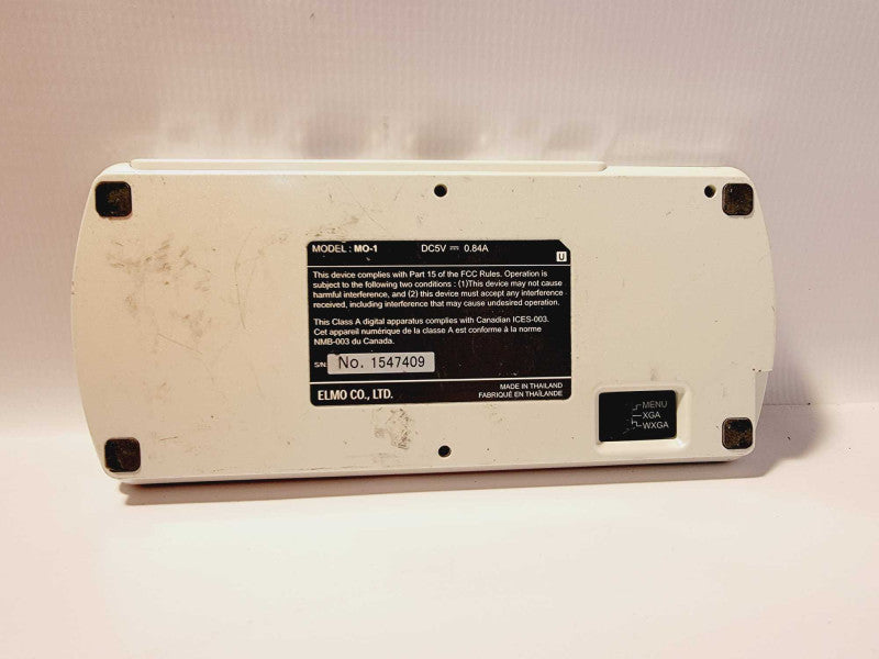 Elmo Model MO-1 White HDMI/ USB Visual Live Overhead Camera Q(