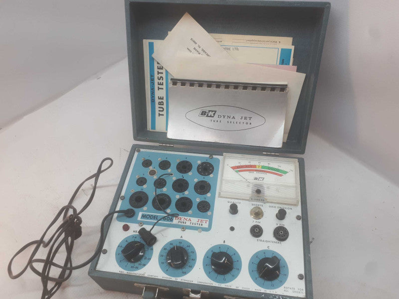 Vintage B&K Dyna-Jet Tube Tester Model 606