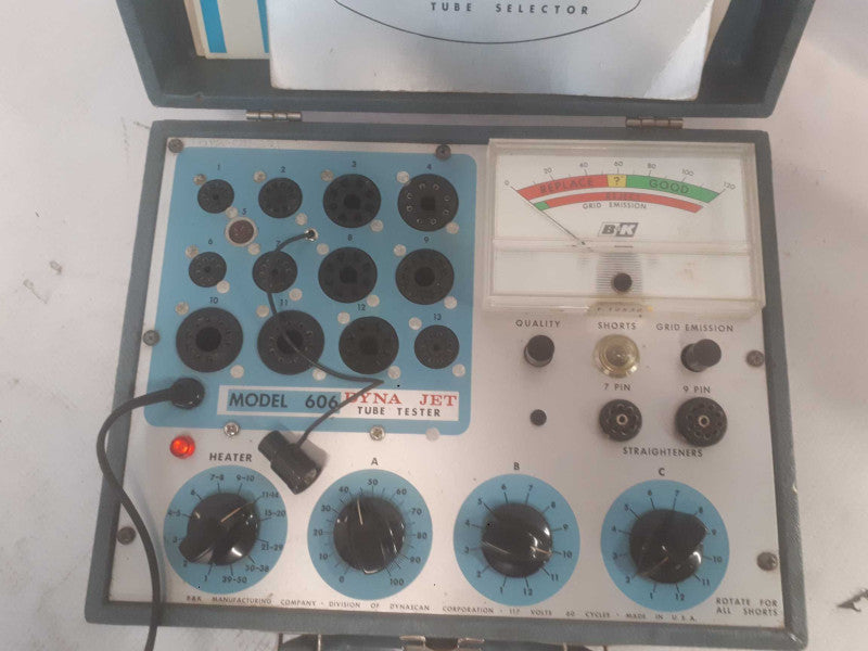 Vintage B&K Dyna-Jet Tube Tester Model 606