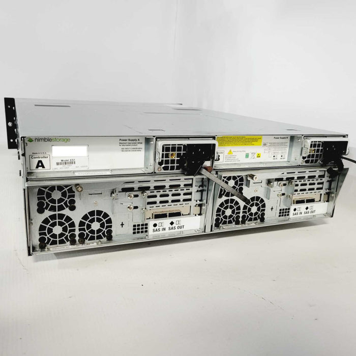 Nimble Storage Array ES1, 2x Controllers, 2x PSUs, 16x 3.5\\" HDD Caddies =