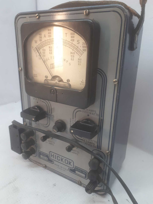 Vintage Hickok Volt Amp Wattmeter  Model 900A