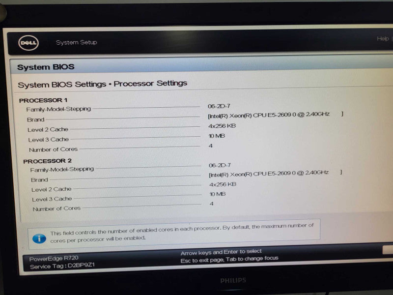 DELL PowerEdge R720 2x Intel Xeon 2609 @2.40GHz 32GB RAM H710 mini RAID  -
