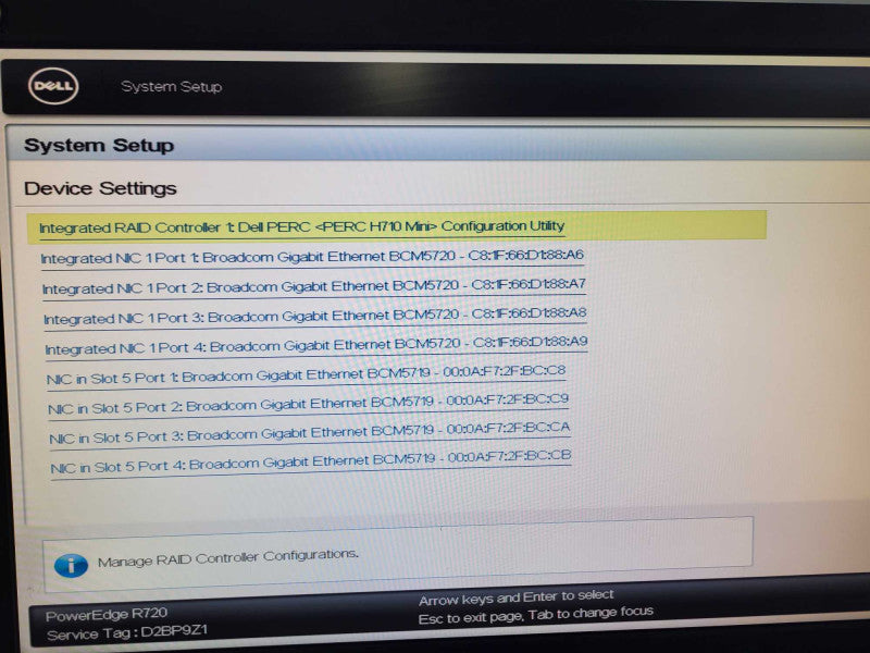 DELL PowerEdge R720 2x Intel Xeon 2609 @2.40GHz 32GB RAM H710 mini RAID  -