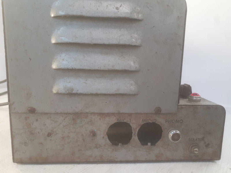 Vintage Sound Master Heavy Duty Amplifier Model 085, Has 807 Phillips Tubes