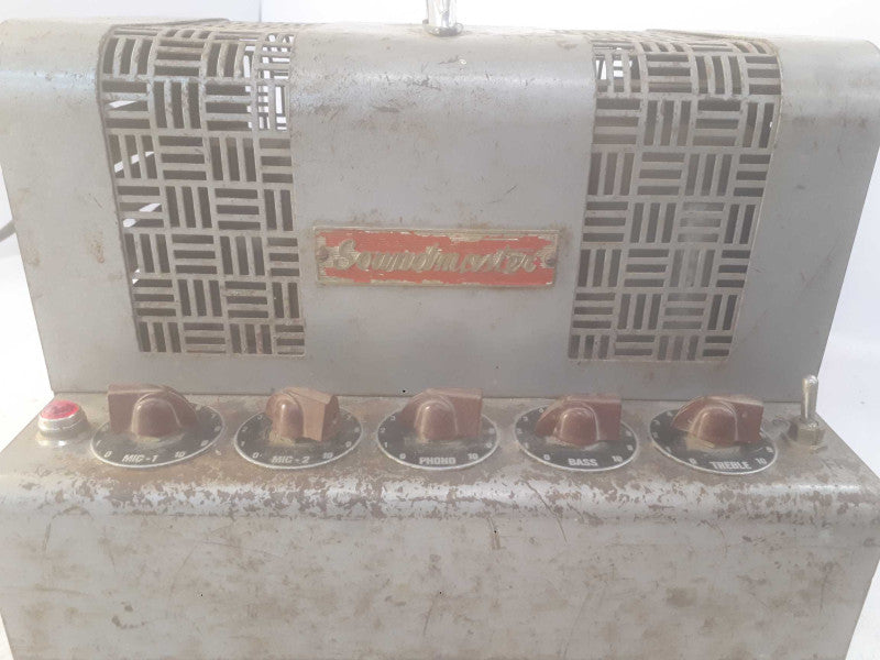 Vintage Sound Master Heavy Duty Amplifier Model 085, Has 807 Phillips Tubes