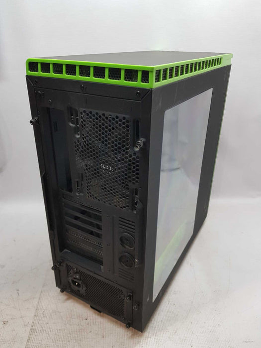 NZXT H440 ATX Mid Tower Case (CA-H440G-M1) As-is, with 750W EVGA PSU *READ*