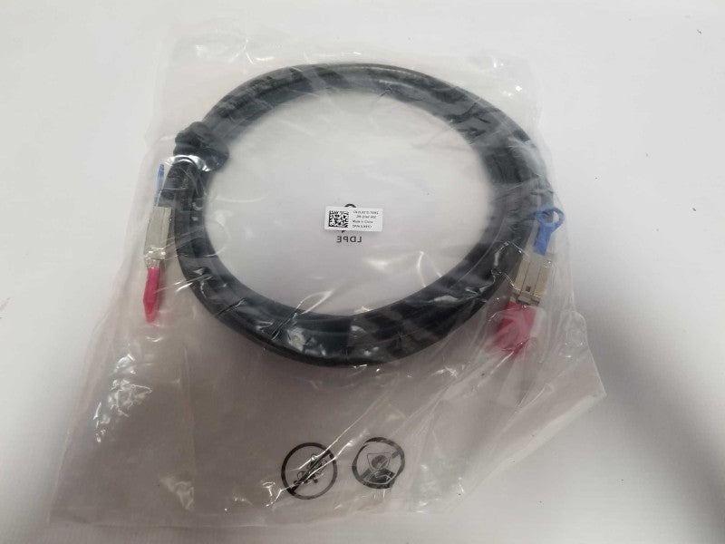 New Dell P/N 0U651D SAS 6Gbps RAID controller cable 4m / 3 ft #