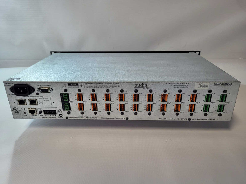 BIAMP Systems Audia Flex Model TI-2 Digital Audio Processor Q-