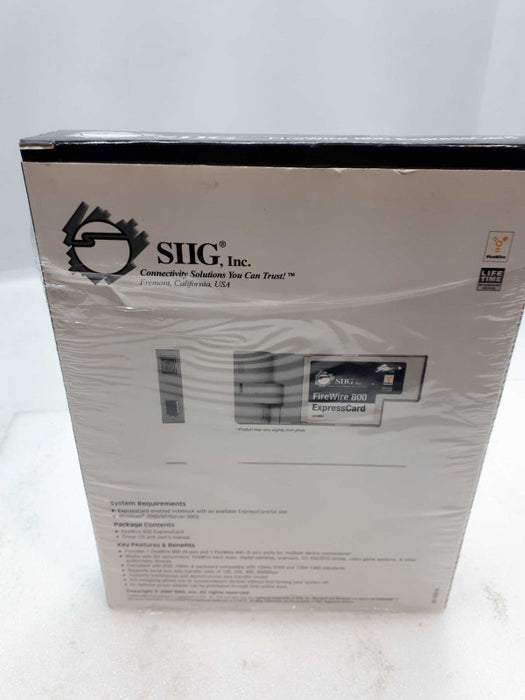 SIIG Firewire 800  Express card- New &