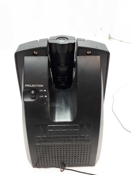 Electrohome AM FM Alarm Clock Swivel Projector Light em159k &