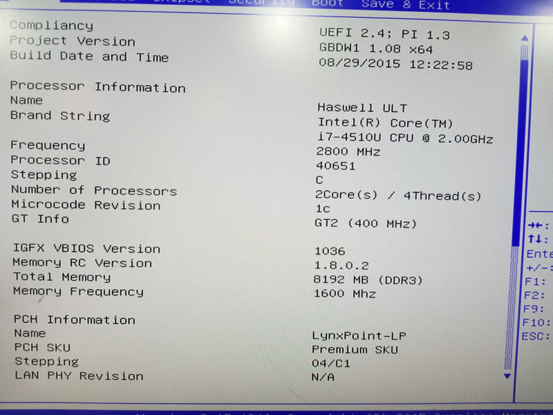 Mini desktop-PC Custome i7-4510U @ 2.00ghz / 8gb ram / LynxPoint #