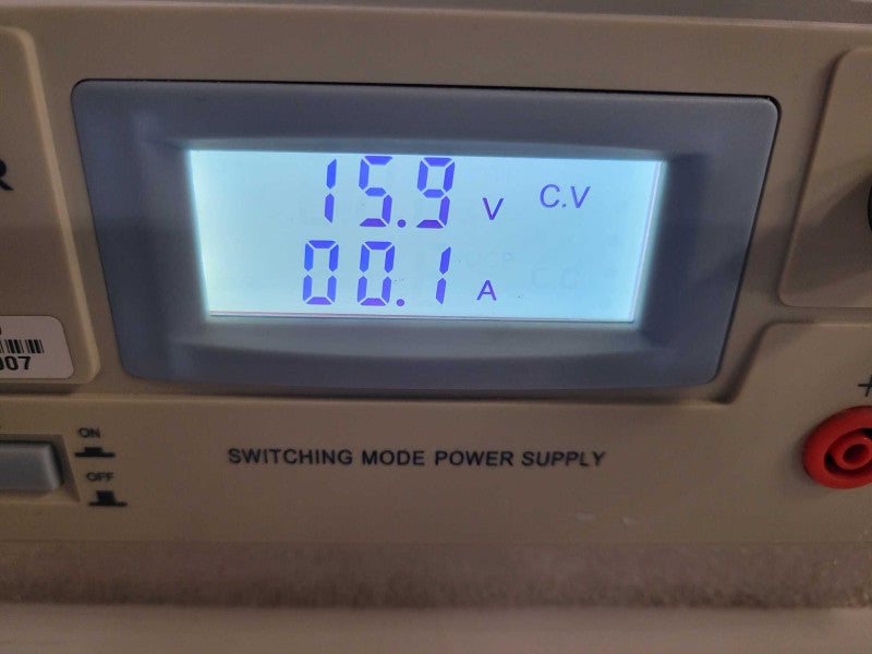 TEKPOWER TP1540E Adjustable Switching Power Supply 15V 40A