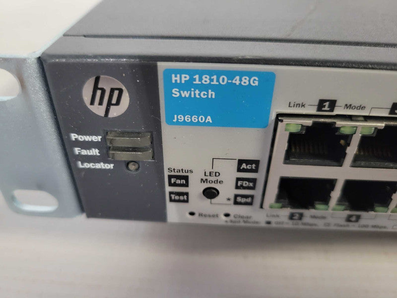 HP 1810-48G J9660A gigabit network switch