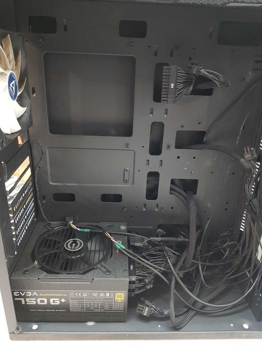 Deepcool RGB Mid Tower case AS-IS, with EVGA 750W PSU
