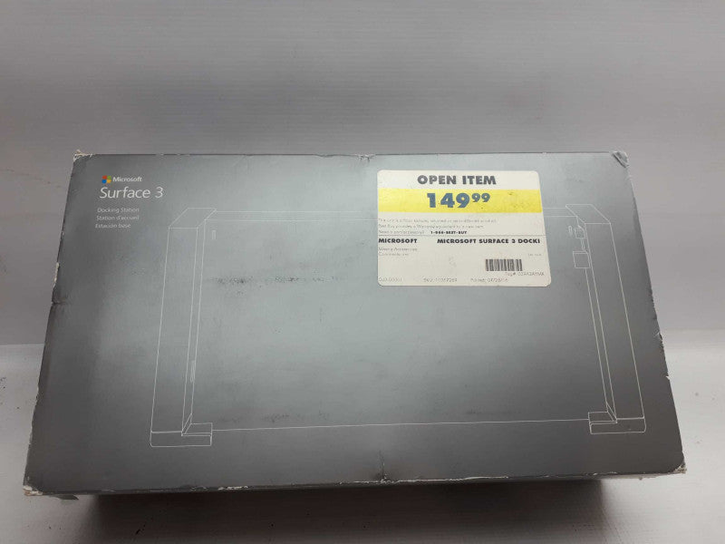 Microsoft GJ3-00001/ Docking Station for Surface 3- New &
