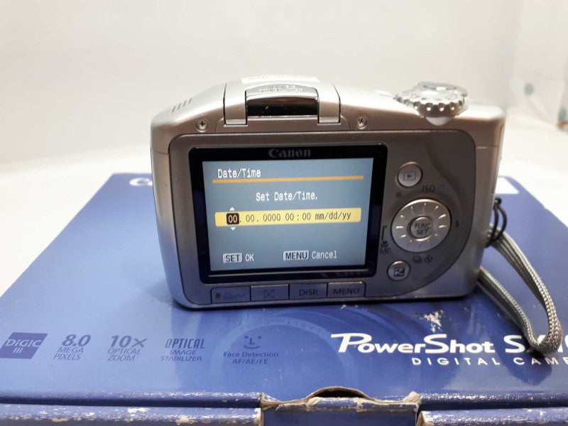 Canon PowerShot SX100 IS 8.0MP Digital Camera  Q&