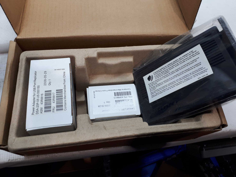 NEW IBM Lenovo 43R8770 Enhanced USB Port Replicator For Lenovo Notebook  Q&