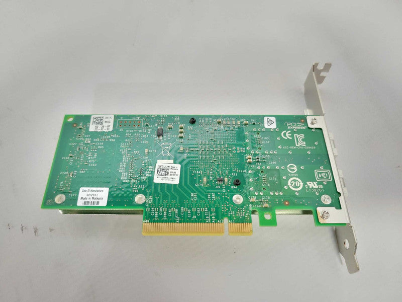 Dell Intel X520-DA2 Dual Port 10GbE Ethernet Adapter 0XYT17 Full Height _