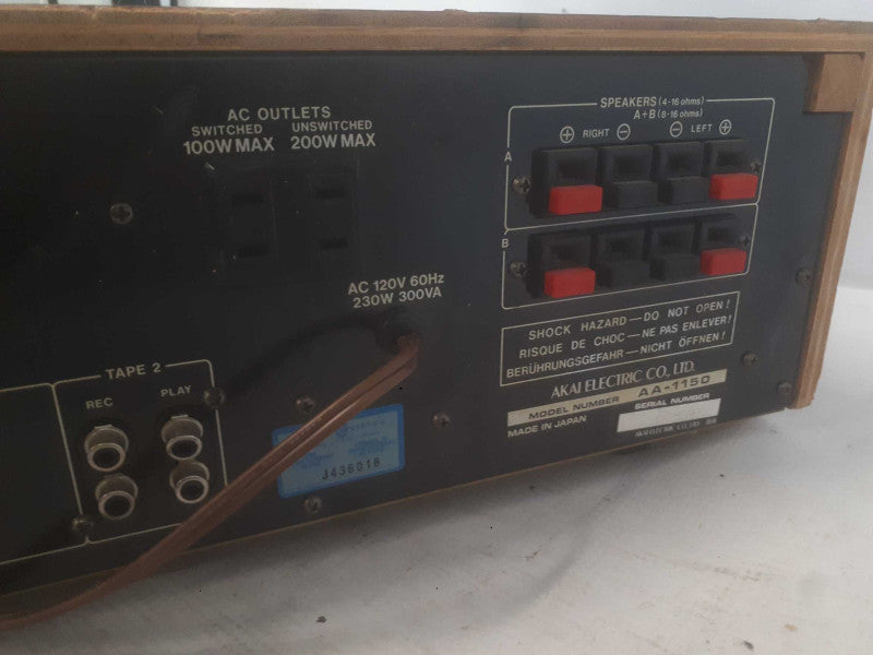 Akai Stereo Receiver model AA-1150