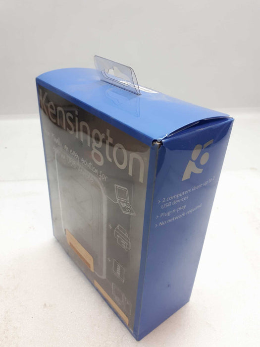 Kensington ShareCentral 2 USB Switch for 2 Computers 2 USB Devices- New &