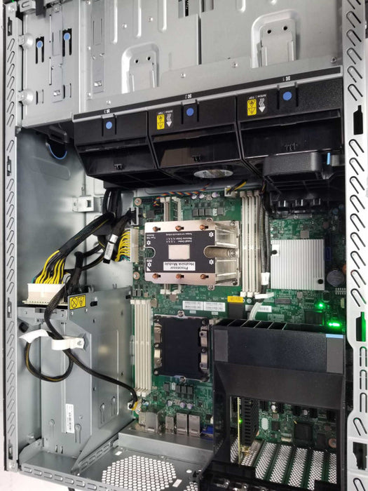 Lenovo Thinksystem ST550 Xeon silver 4110 @ 2.10ghz / 16gb ram / 530-8i raid #