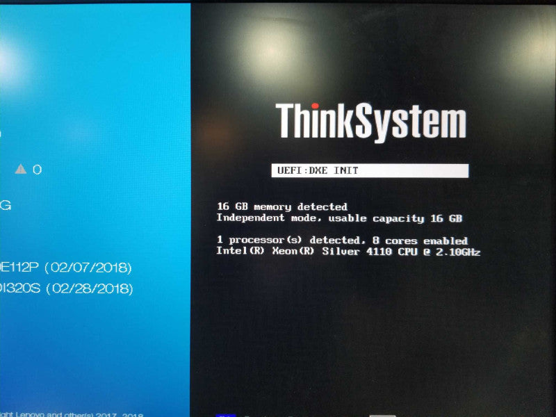 Lenovo Thinksystem ST550 Xeon silver 4110 @ 2.10ghz / 16gb ram / 530-8i raid #