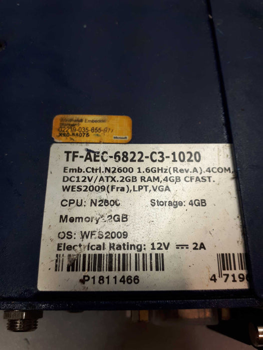 Aaeon TF-AEC-6822-C3-1020 Embedded Computer &