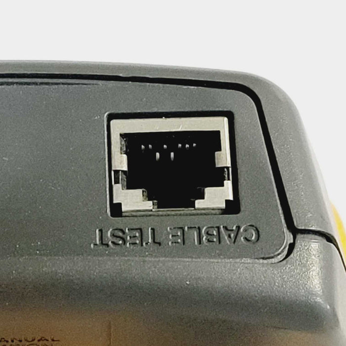 Fluke DSP-4000SR With Battery & DSP-LIA012 Cat5e Adapter READ =