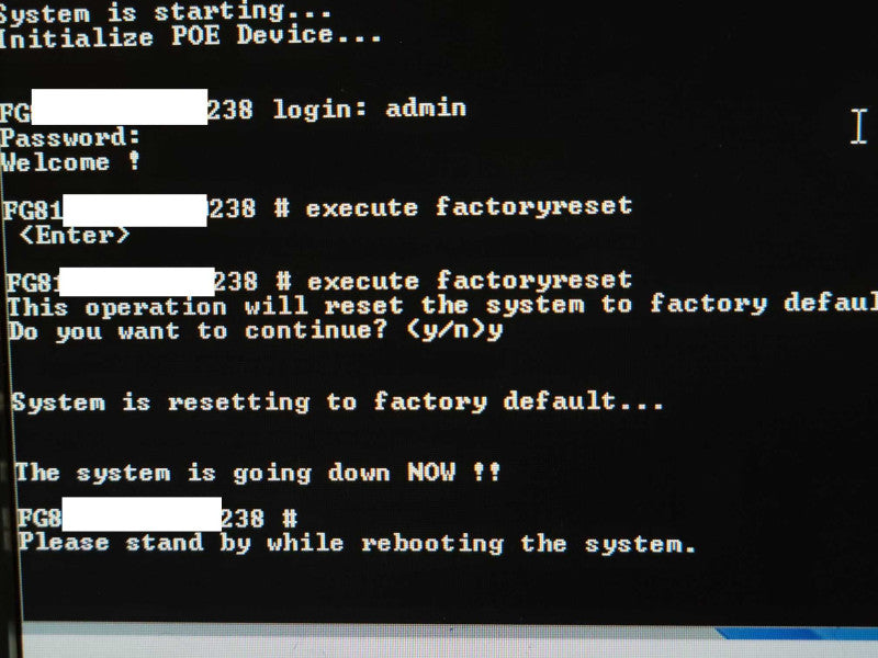 Fortinet FortiGate 81E-PoE FG-81E-PoE Network Security Firewall  _