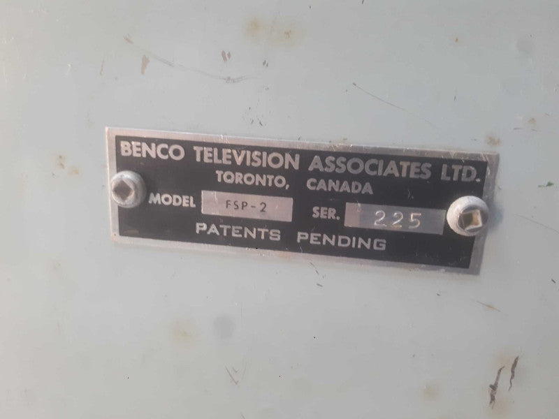 Vintage Benco Television Associates model FSP-2