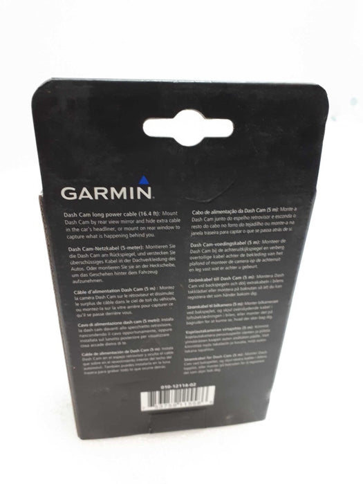 New Garmin Dash Cam Long power cable Q&