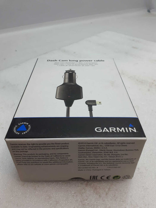 New Garmin Dash Cam Long power cable Q&