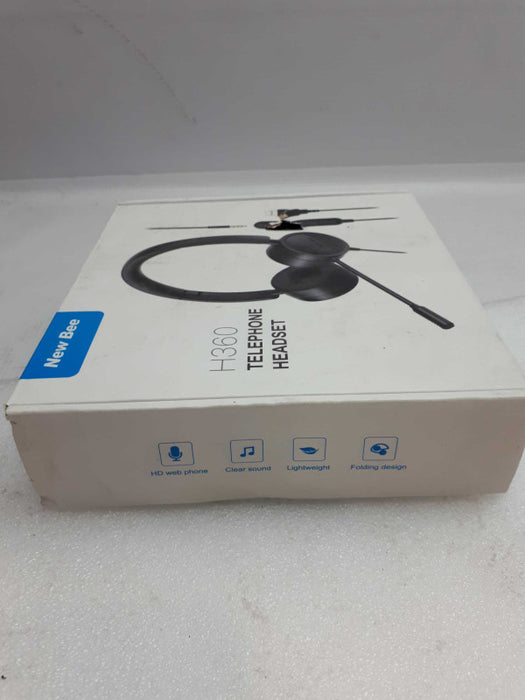 New Bee H360 3.5mm/USB Wired Telephone Head phone  Q&