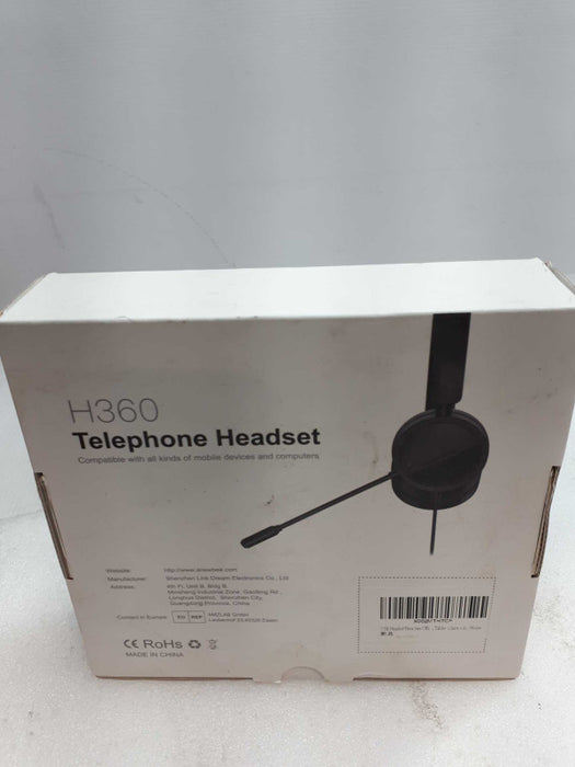 New Bee H360 3.5mm/USB Wired Telephone Head phone  Q&