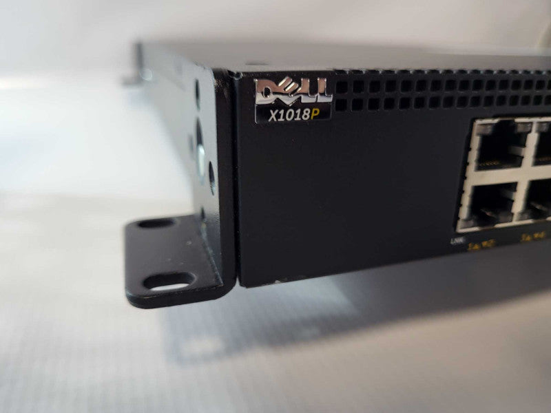 Dell X1018P E11W 16Port Gigabit PoE 2x SFP Port Smart Managed Switch Q-