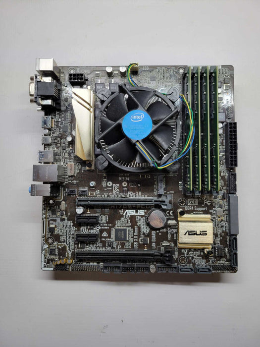 Intel i5-6500 @ 3.20GHz - ASUS H170M-PLUS - 32GB DDR4 PC4-2400 (COMBO)