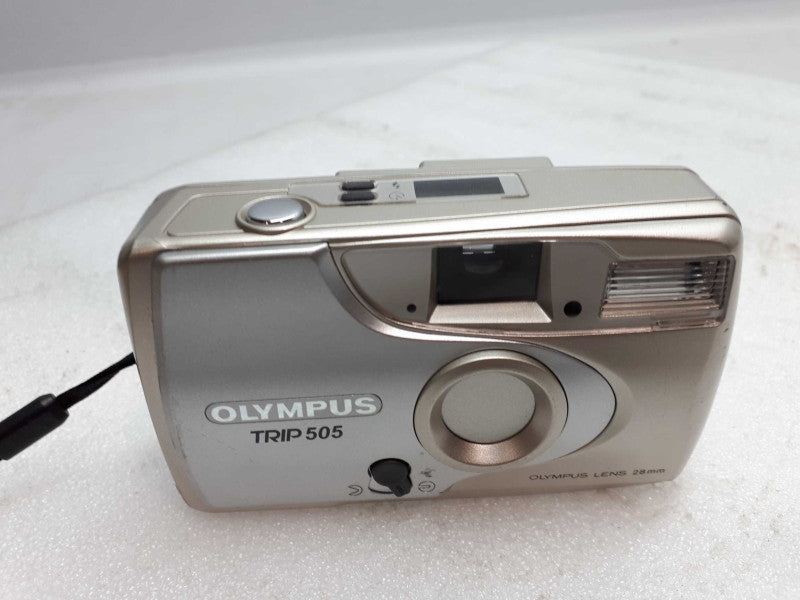Vintage Olympus Trip 505 Compact Point & Shoot 35mm Film Camera &