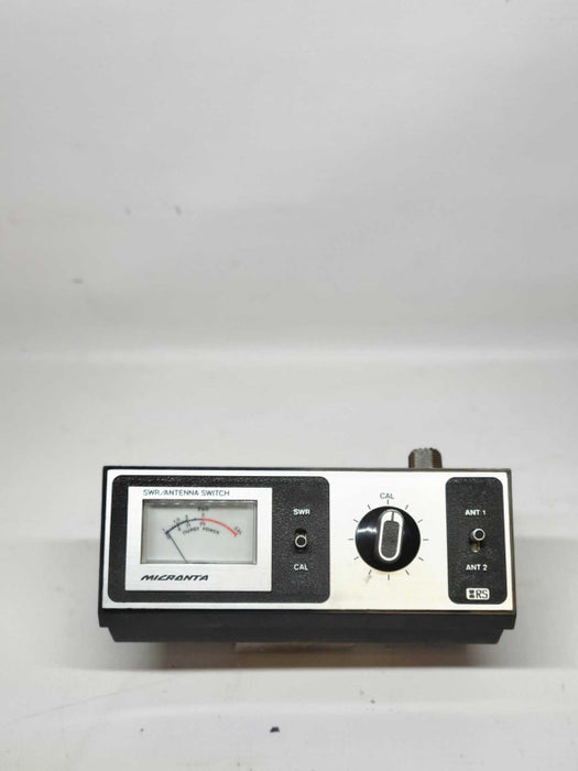 Micranta 2 Position Coax Antenna Switch & SWR Tester 21-521A (AS-IS)