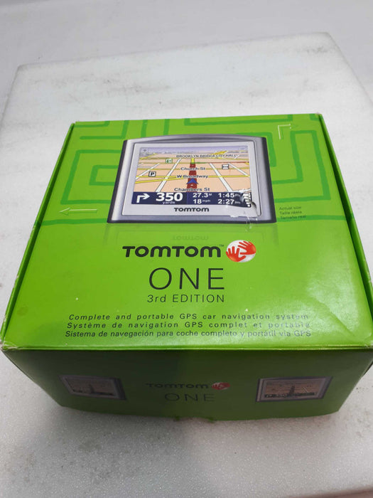 TomTom One Sat Nav GPS Device For Driving Direction 3rd Edition &