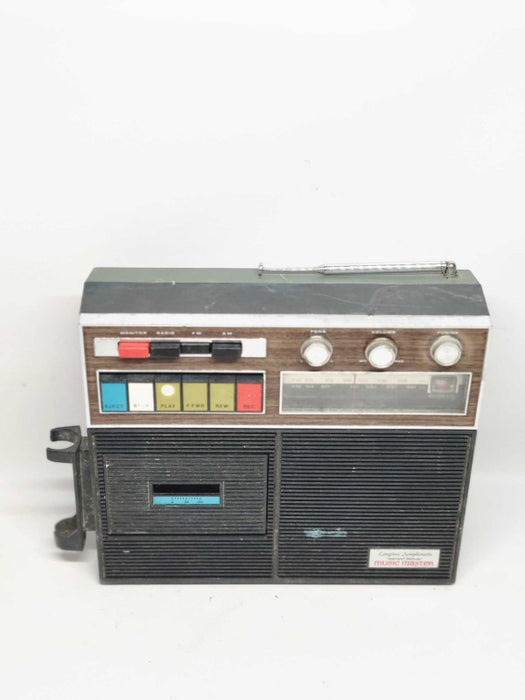 Vintage LONGINES SYMPHONETTE Model RCR-100 AM/FM TRANSISTOR RADIO