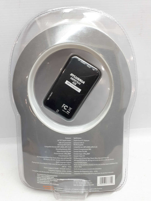 New Sylvania SMPK7834 4 GB Touch  MP3 Video Media Player with 2.8\\" screen &