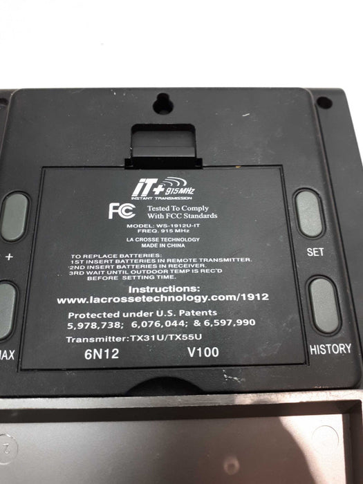 La Crosse Technology Wireless Weather Station WS-9612U-IT &