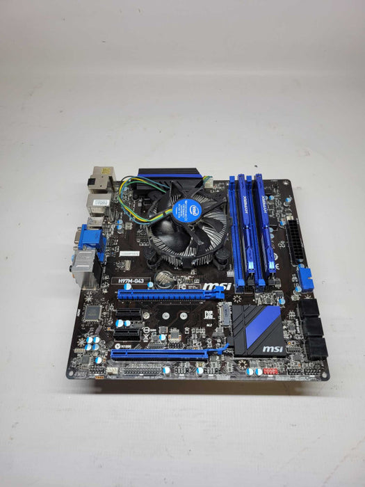Intel i5-4590 @3.3GHz - MSI H97M-G43 - 8GB DDR3 (COMBO)