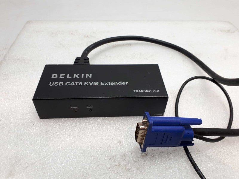 Belkin USB CAT5 KVM Extender Receiver model# F1D086U &